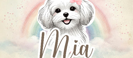 Logotipo de Peluquería Canina MIA